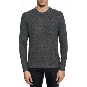Michael Kors Wool Blend Sweater Grey Pullover Men’s Size XL